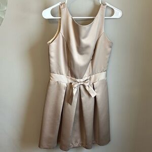 Le Chateau Vintage 1996 Sleeveless Fit and Flare Satin Dress Womens Size 5